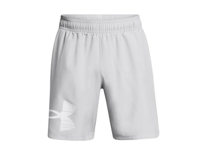 Under Armour Mens Woven Graphic Shorts (011) Mod Gray / / White Large