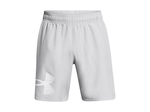 Under Armour Mens Woven Graphic Shorts (011) Mod Gray / / White Large