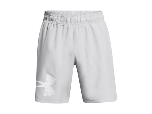 Under Armour Mens Woven Graphic Shorts (011) Mod Gray / / White Large