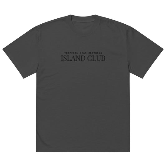 Oversized Tropical Seas faded t-shirt